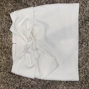 White Bow Skirt